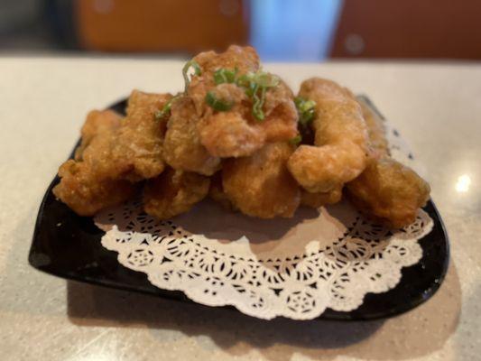 Fried fish 115. Crispy Fish Fillet with Seaweed