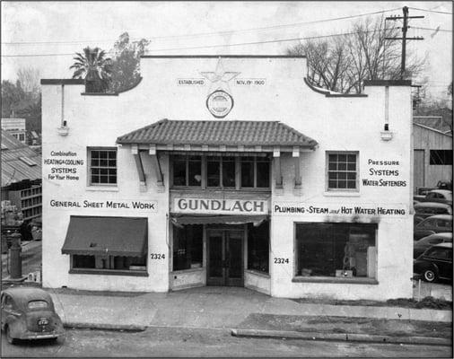 The old Gundlach's building in downtown Bakersfield.  Gundlach's has been serving Kern County since 1900!