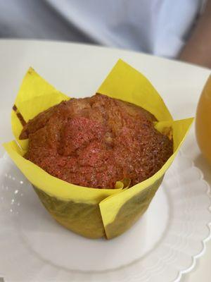 Strawberry muffin