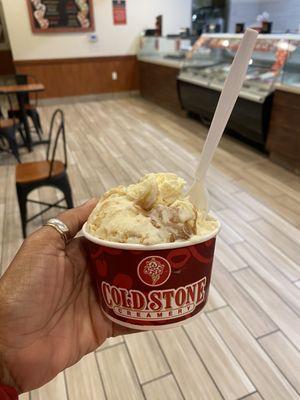 Apple Pie a la Cold Stone.