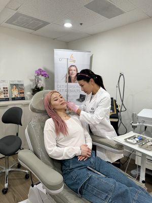 Sculptra Treatment with Annie Kim