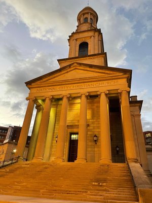 This church is across the Westin Hotel