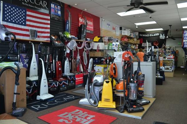 We offer a variety of quality vacuums and commercial vacuum cleaners too!