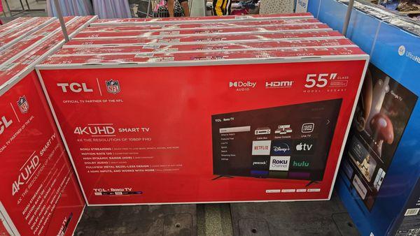 TCL 55 Inch TV.