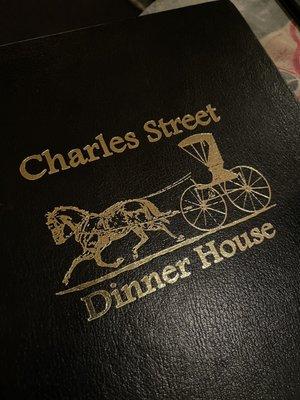 Menu cover