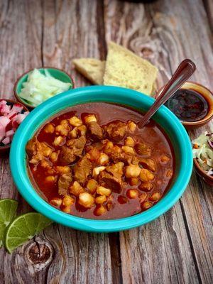 Pork Pozole. Yummmmm!!