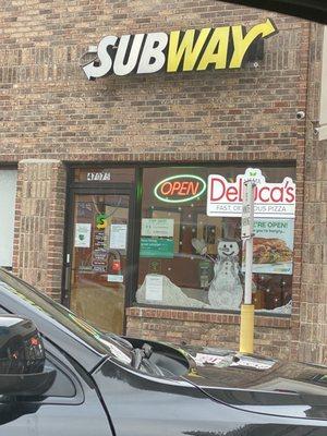 Subway and Pizza!