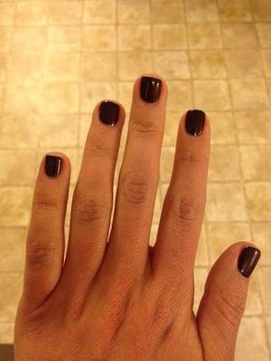 Perfect gel mani!