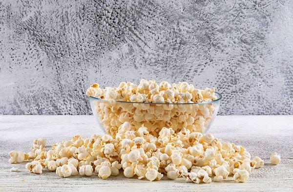 Movie Style Plain Butter Popcorn