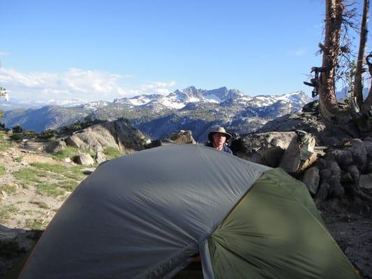 Camp on PCT at 10,000+ feet