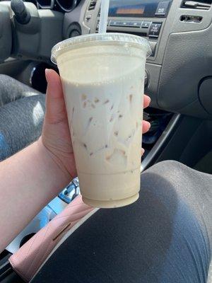 Vanilla ice coffee.