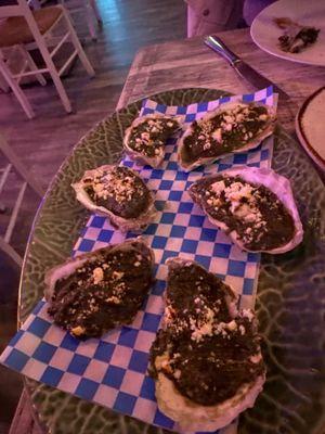 Oysters Rockefeller