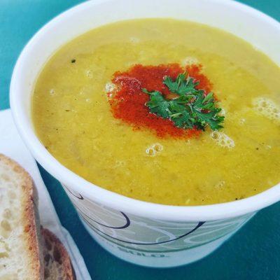 Moto Coffee's Lentil Soup