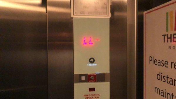 Schindler 3300 elevator