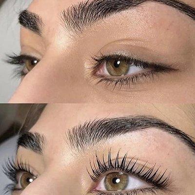 Lash Lift Before & After