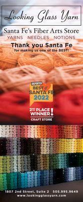 Best of Santa Fe * Crafts Store *2nd Place