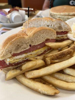 Pork Roll with Egg Sandwich