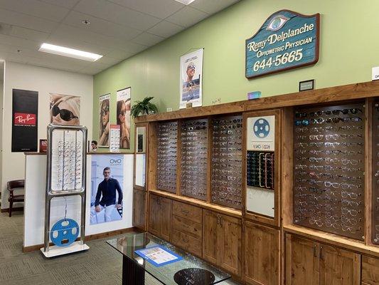 We have over 650 frames in our inventory! We offer Ray-Ban, Nike, Dragon, Cazal, Calvin Klein, Polo, Flexon, Ovvo, Versace and many more!