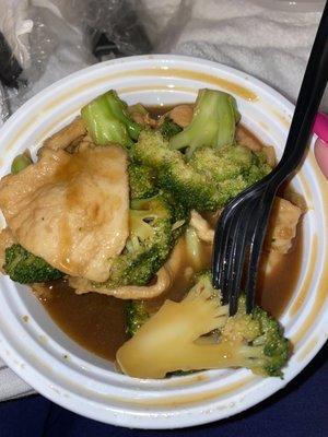 Chicken and broccoli small