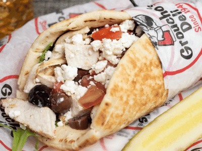 Arcadian Chicken Pita