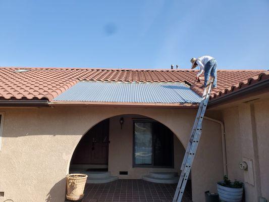 terracota tile roof repair los angeles