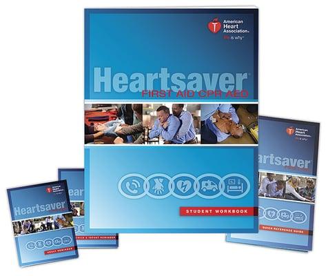 Current Heartsaver CPR/AED First Aid book