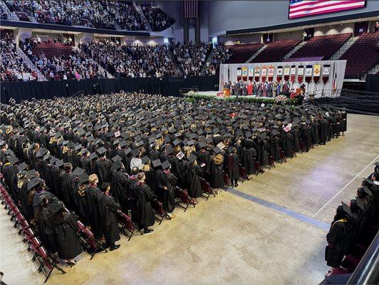 Great spot for a graduation.