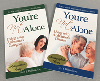 Ask about how to receive a complimentary copy of "You're Not Alone" authored by Terri Hilliard, mediator, attorney and author.