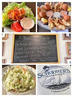 *:｡ﾟ We thoroughly ENJ(･‿･)YED it all this afternoon *:｡ﾟ@ Schooner's Seafood House. Will definitely be back! Great experience!