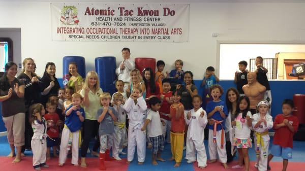 Family Training Events: "Family that Kicks together Sticks together."