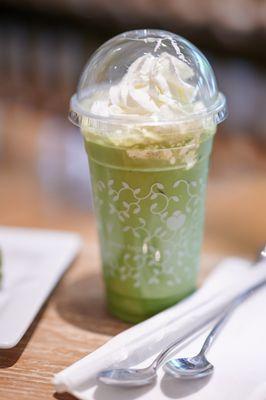 Matcha Soft Serve Latte