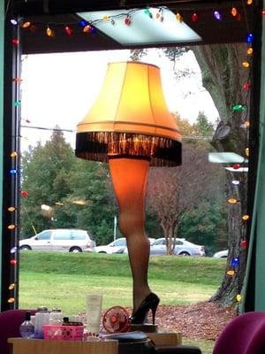 The infamous "Leg Lamp" hahahaa