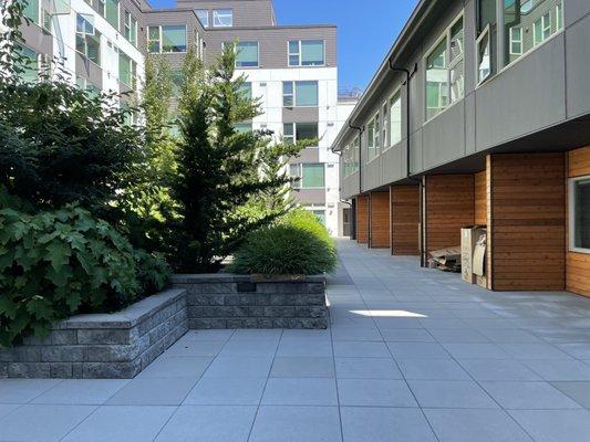 Third floor courtyard