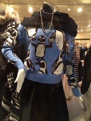 Lovely Penguin sweater!