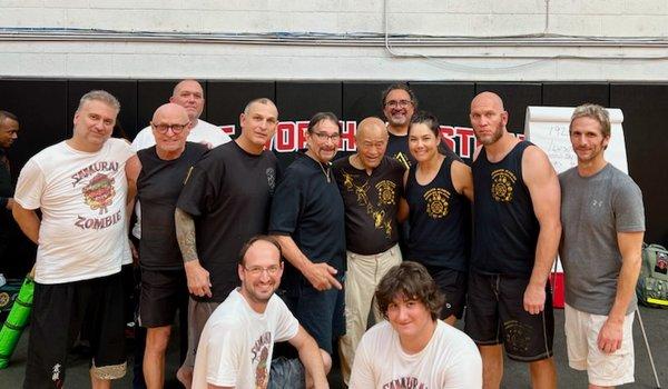 Guro Dan Inosanto seminar attended by my students and myself in North Dallas. 8/2023