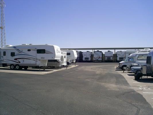 Uncovered RV Storage