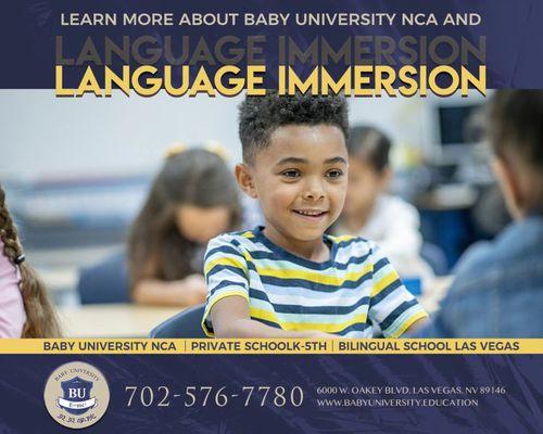 Elevating Student Competency Through Language Immersion at Baby University Las Vegas