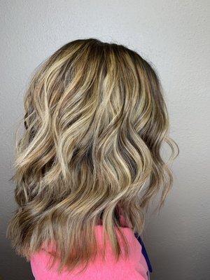 Demensional balayage by Kelsey Toscano