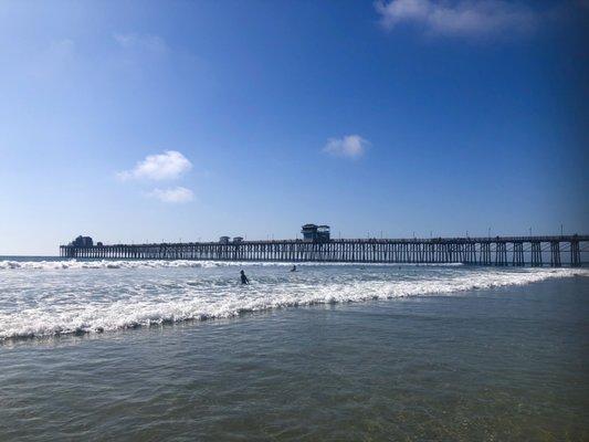 The pier at our venue