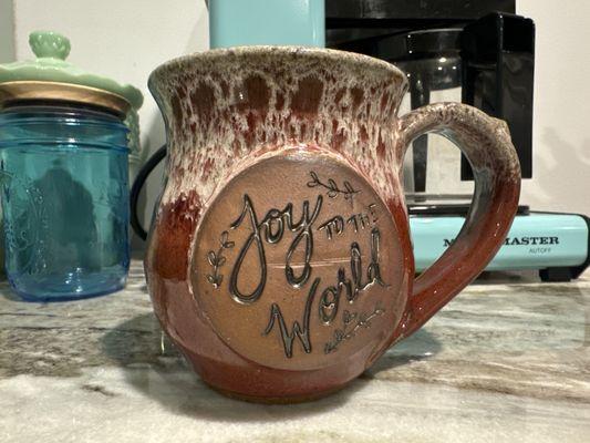 "Joy to the World " coffee mug