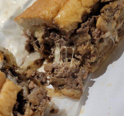 Philly cheesesteak!