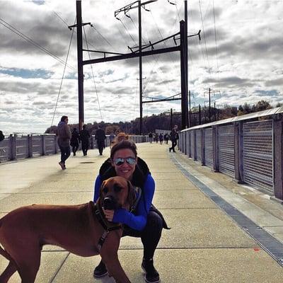 Manayunk bridge trail opening day