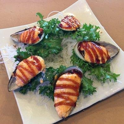 Grilled New Zealand Mussel