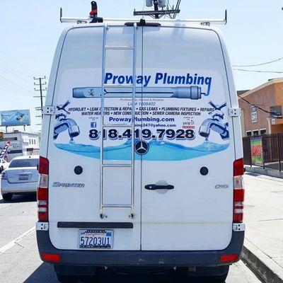 3rd Van we do for Proway Plumbing. We love to see our clients grow their business and be part of it!