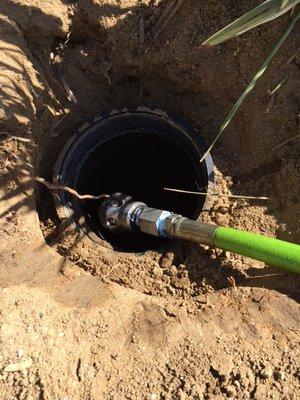 Having a clean out access point is very important for any service done to your sewer drain.