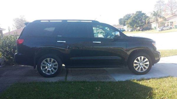 2015 Toyota Sequoia Platinum bday gift from my hubby.