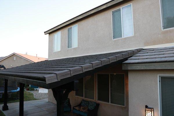 New tile roof!