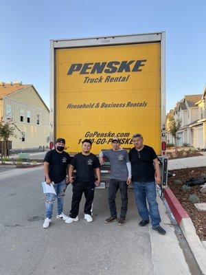 The team that help me move!