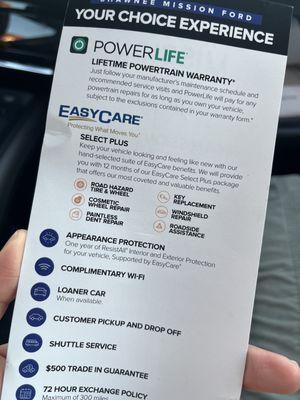 Easy Care Pamplet