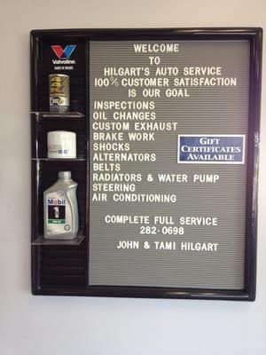 Hilgarts Auto Service